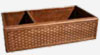 Copper  Woven Aprons Kitchen Sinks
