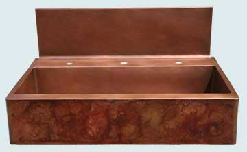 Copper Extra Large Sinks # 2778