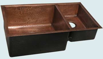 Custom Copper Kitchen Sinks # 3545