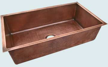 Custom Copper Kitchen Sinks # 4436