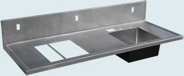  Stainless Steel Countertop # 4488