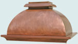 Copper Range Hoods French Bell