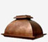 French Bell Copper Custom Hood