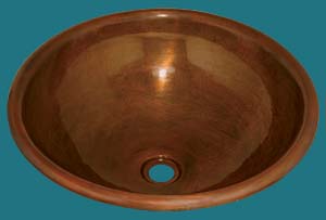 Copper Bath Sink - Smooth