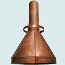  Copper Range Hood # 5143