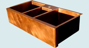 Copper Extra Large Sinks # 3392