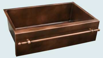 Copper Sinks Towel Bar  # 3647