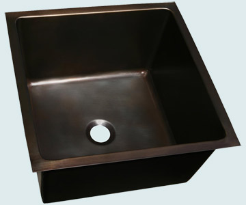 Custom Bronze and  Brass Bar Sinks # 4001