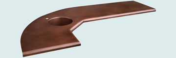  Copper Countertop # 4220