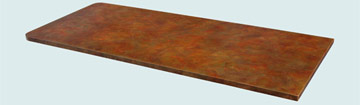  Copper Countertop # 4256
