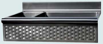 Stainless Steel Woven Apron Sinks # 3688