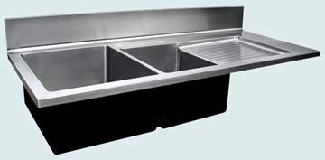 Stainless Steel Extra Large Sinks # 3726