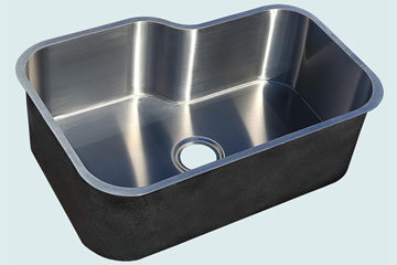 Custom Stainless Steel Kitchen Sinks # 4370
