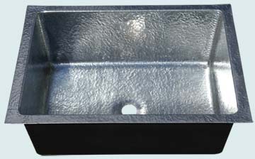 Custom Zinc Bar Sinks # 4763